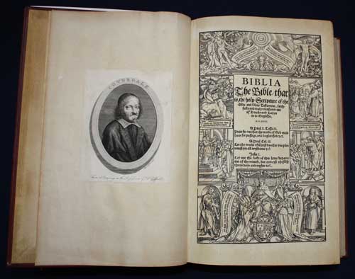 Leaf, front, Vulgate Bible