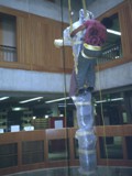 Installation, Winged Figure, September 1993, 5